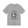 Feral & Free possum tee | sarcastic, quirky humor graphic tee