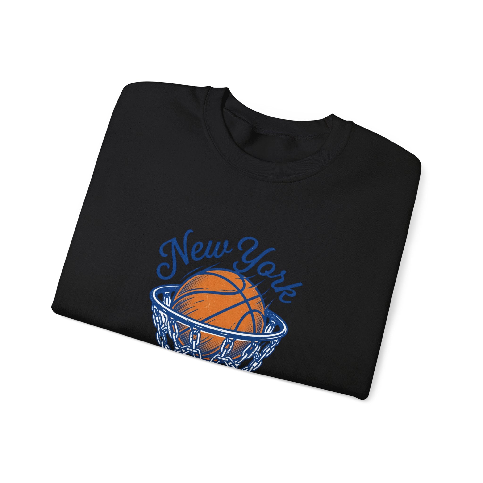 City Hoops Retro Basketball Sweatshirt | Collegiate NY Varsity