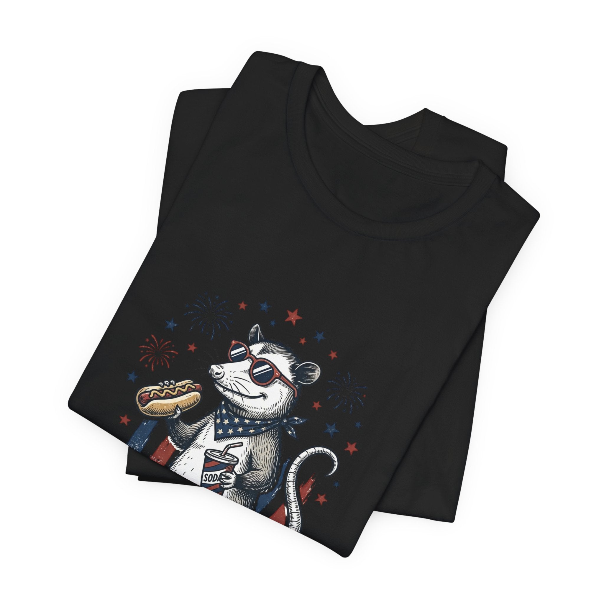 Feral & Free possum tee | sarcastic, quirky humor graphic tee